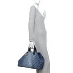 DIOR Denim Jacquard Oblique Large Toujours Blue