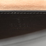 Azalea Calfskin Web Monochrome Small Horsebit 1955 Shoulder Bag Black