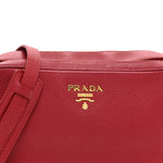 Vitello Phenix Camera Bag Rosso