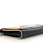 Epi World Tour Twist Chain Wallet Black