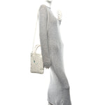 Goyardine Poitiers Claire Voie Tote White Opaline