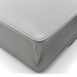 Box Calfskin 30 Montaigne Flap Bag Gray