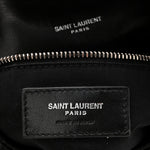 Lambskin Quilted Toy Loulou Puffer Monogram Chain Satchel Black