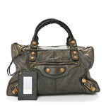 Agneau Giant 21 Gold Hardware Work Anthracite