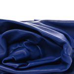 Smooth Calfskin Rose Clutch Knight