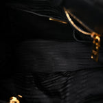 Tessuto Nylon Gaufre Tote Black