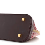 Mini Monogram Alma Long Cherry