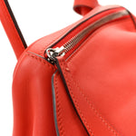 Swift Epsom Lindy 30 Tressage De Cuir Rouge De Coeur Bleu Du Nord Rouge H