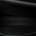 Ultra Matte Calfskin J'Adior Chain Flap Bag Black