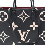 Empreinte Monogram Giant Onthego GM Black Beige