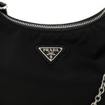 Re-Nylon Saffiano Re-Edition 2005 Shoulder Bag Black