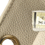 Caviar Quilted Petit Timeless Tote PTT Beige