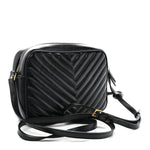 Calfskin Matelasse Monogram Lou Camera Bag Black
