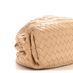 Nappa Maxi Intrecciato The Pouch Oversized Clutch Almond