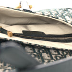 Oblique Saddle Bag Green