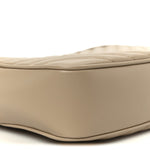 Calfskin Matelasse Monogram Lou Camera Bag Dark Beige