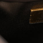 Suede Quilted Mini Chanel 25 Handbag Dark Brown