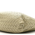 Calfskin Intrecciato Small Hop Travertine