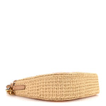 Yarn Raffia Effect Crochet Striped Re-Edition 2005 Shoulder Bag Naturale Petalo