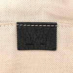 Pebbled Calfskin Small Soho Disco Bag Black