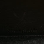 Grain De Poudre Matelasse Chevron Monogram Chain Wallet Natural Dark