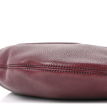 Pebbled Calfskin Medium Soho Hobo Scarlatto