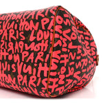 Monogram Graffiti Speedy 30 Fuchsia