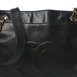 Lambskin CC Shoulder Bag Black