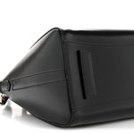 Shiny Lord Calfskin Small Antigona Black