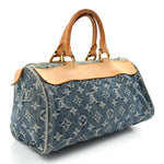 Monogram Denim Neo Speedy Blue