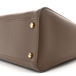 Calfskin Archetype Small Shopping Tote Brown