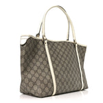 GG Plus Monogram Medium Joy Tote Off White
