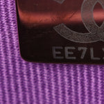 Lambskin Quilted Small CC Funky Town Flap Purple
