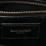 Smooth Calfskin Le Maillon Satchel Black