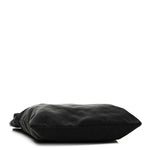 Tessuto Nylon Saffiano Flat Messenger Bag Black