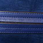 Supple Calfskin Medium Phantom Luggage Indigo
