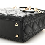 Lambskin Cannage Small My ABCDior Lady Dior Black
