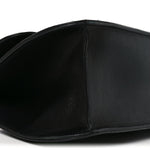 Vitello Large Glam Lock Rockstud Flap Black