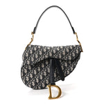 Oblique Saddle Bag Blue