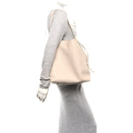 Grained Calfskin Low Key Hobo MM Limestone