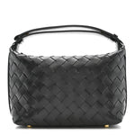 Calfskin Nappa Intrecciato Mini Wallace Black