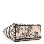 Canvas Embroidered Jardin Botanique Medium Lady D-Lite Light Pink Black