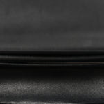 Lambskin Quilted Mini Rectangular Flap Black