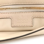 Roxy Calfskin Blondie Chain Shoulder Flap Bag Mystic White