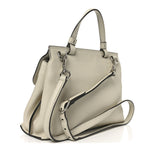 Cellarius Calfskin Small Bamboo Daily Top Handle Bag Mystic White