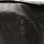 Guccissima Medium Flap Messenger Bag Chocolate