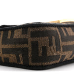 Fabric Jacquard FF 1974 Mini Baguette Tobacco Moro Black