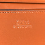 Calfskin Iconic Flap Wallet On Chain Clay Brown