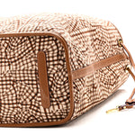 Visetos Large Liz Reversible Shopper Tote Cognac
