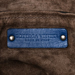 Nappa Intrecciato Medium Cesta Tote Cobalt